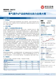 景气提升&产品结构优化助力业绩大增