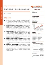 2020年报点评：面板价格持续上涨，公司业绩表现亮眼