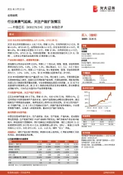 2020年报点评:行业高景气延续,关注产能扩张情况