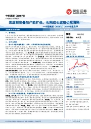 2020年报点评:渠道裂变叠加产能扩张,长期成长逻辑仍然清晰