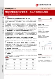 华测检测深度报告:精细化管理提升经营效率,第三方检测龙头崛起