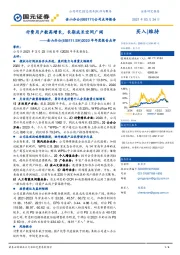 2020年年度报告点评:付费用户数高增长,长期成长空间广阔