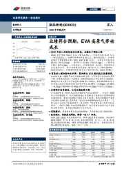 2020年年报点评:业绩符合预期,EVA高景气带动成长