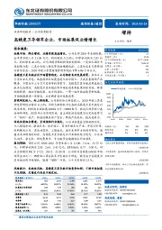 高精度卫导领军企业，市场拓展促业绩增长