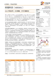 2020年报点评：内外兼修，方可行稳致远