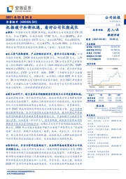 把握碳中和新机遇，看好公司长期成长