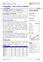 20年年报点评:业绩略超预期,下游多点开花助力业绩高增长