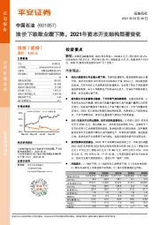 油价下跌致业绩下降，2021年资本开支结构显著变化