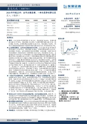 2020年年报点评:全年业绩高增,一体化竞争优势凸显