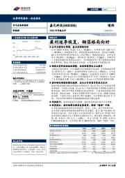 2020年年报点评:盈利逐季恢复,铜箔格局向好