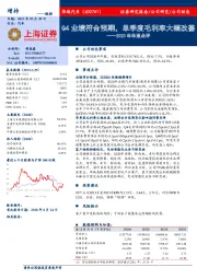 2020年年报点评：Q4业绩符合预期，单季度毛利率大幅改善