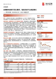 2020年报点评:疫情影响网络可视化需求,智能系统平台高速增长