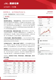 跟踪点评报告：凝神聚力，五年规划冲击百亿