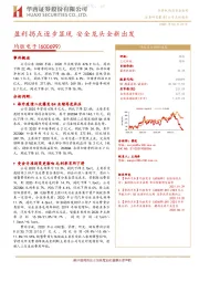 盈利拐点逐步显现 安全龙头全新出发
