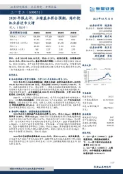 2020年报点评：业绩基本符合预期，海外挖机业务逆市大增