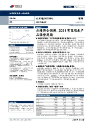 2020年报点评:业绩符合预期,2021有望迎来产品强势周期