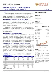 海利得2020年年报及2021年一季度预告点评：越南项目逐步投产，一季度业绩超预期