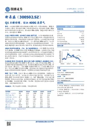 Q1业绩倍增，佐证400G高景气