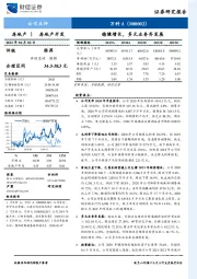 稳健增长,多元业务齐发展