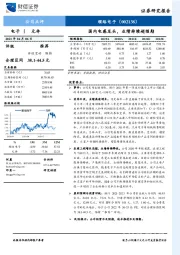 国内电感龙头，业绩持续超预期