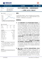 年报点评：2020年业绩符合预期，三轮驱动快速成长