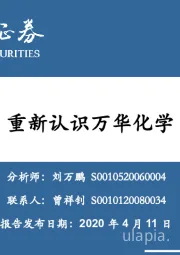 重新认识万华化学