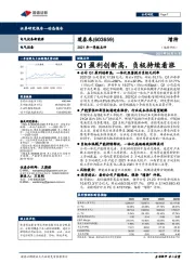 2021年一季报点评：Q1盈利创新高，负极持续看涨
