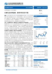 定增完成利润高增，转型升级未来可期