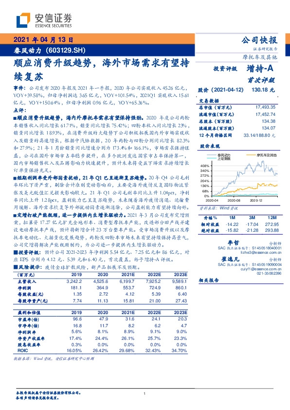 顺应消费升级趋势，海外市场需求有望持续复苏