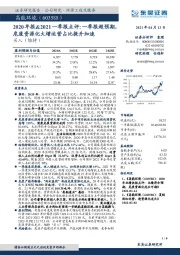 2020年报&2021一季报点评:一季报超预期,危废资源化大增运营占比提升加速