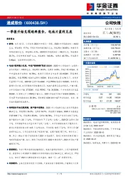 一季报开始兑现硅料涨价，电池片盈利见底