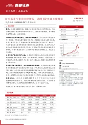 年报点评：行业高景气带动业绩增长，期待C2项目业绩释放