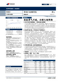 财报点评:面板景气不减,业绩大超预期