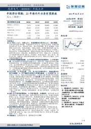 年报点评：年报符合预期，21年海内外业务有望提速