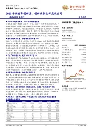 海康威视公告点评：2020年业绩再创新高，创新业务打开成长空间