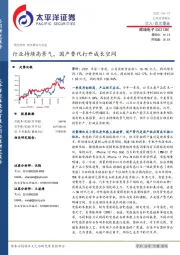 行业持续高景气，国产替代打开成长空间