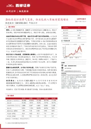 年报点评：涤纶长丝行业景气复苏，浙石化收入贡献有望高增长