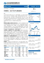 双轮驱动,2020年全年业绩高增长