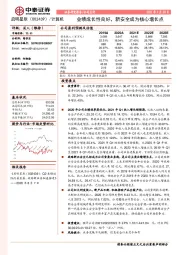 业绩成长性良好,新安全成为核心增长点