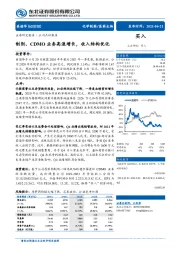 公司点评报告：制剂、CDMO业务高速增长，收入结构优化