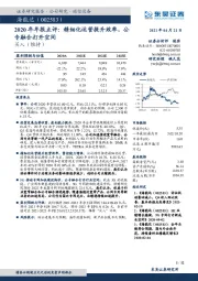 2020年年报点评：精细化运营提升效率，公专融合打开空间