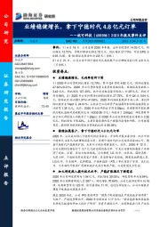 2020年报及事件点评:业绩稳健增长,拿下宁德时代4.8亿元订单