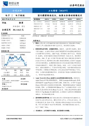 国内精密制造龙头，组装业务推动持续成长