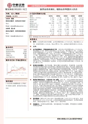 医药业务高增长，植保业务有望步入拐点