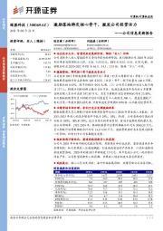 公司信息更新报告：激励落地绑定核心骨干，激发公司经营活力