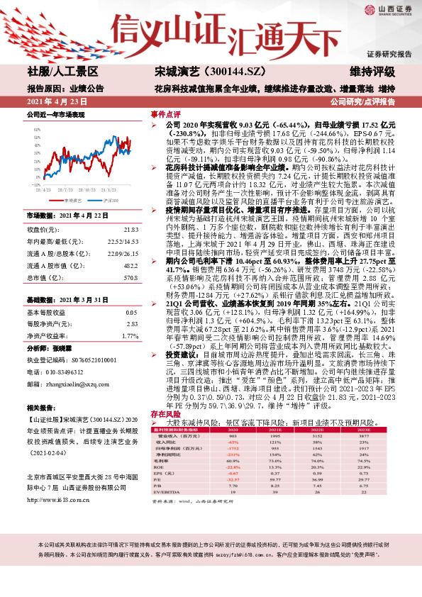 花房科技减值拖累全年业绩，继续推进存量改造、增量落地