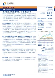 技术驱动业绩稳健增长,产能投放加快