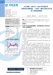 2020年年报点评：进军光电吊舱领域，“十四五”期间公司红外产品收入有望持续增长