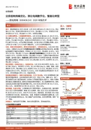 2020年报点评：业务结构持续优化，深化电网数字化、智能化转型