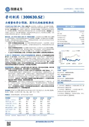 业绩整体符合预期，国际化战略持续推进